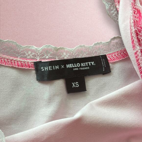 Hello Kitty x SHEIN Collab Pink Nightgown Dress - Picture 4 of 4